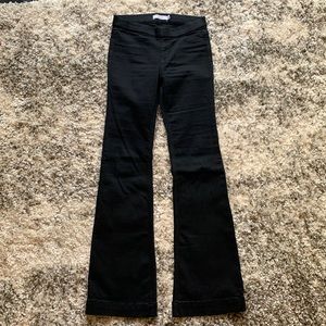 Cello Medium Pull On Flare Black Jeans